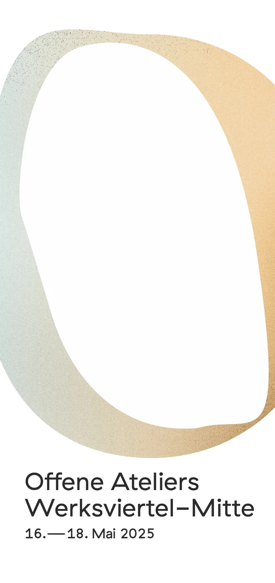 Einladungskarte Offene Ateliers 2025 - whiteBOX Ateliers - Werksviertel-Mitte München